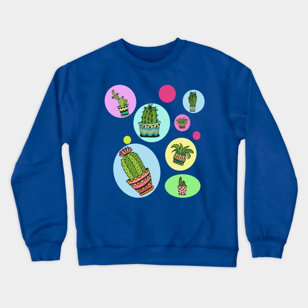 cactus Crewneck Sweatshirt by JpiBergeol